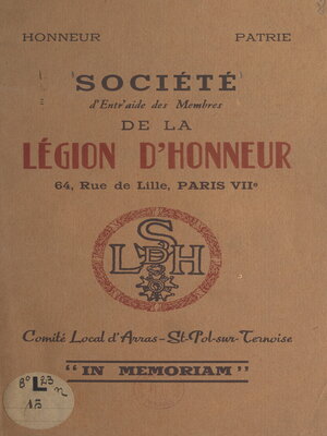 cover image of In memoriam